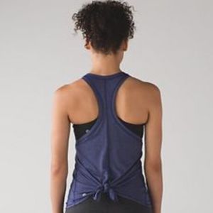 Lululemon Course Of Action Tank Top Emperor Blue